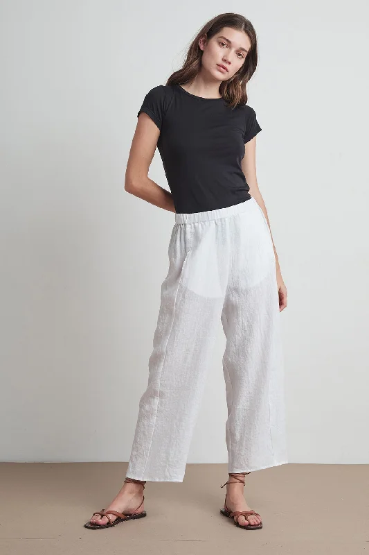 ZOLA WOVEN LINEN PANT Cozy Lounge Pants
