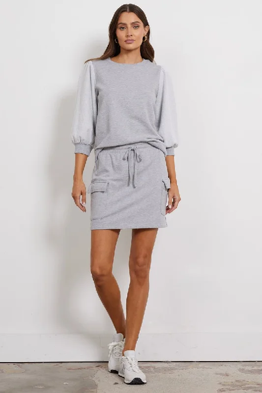 CARGO SHORT SKIRT - (FINAL SALE) velvet skirt luxury