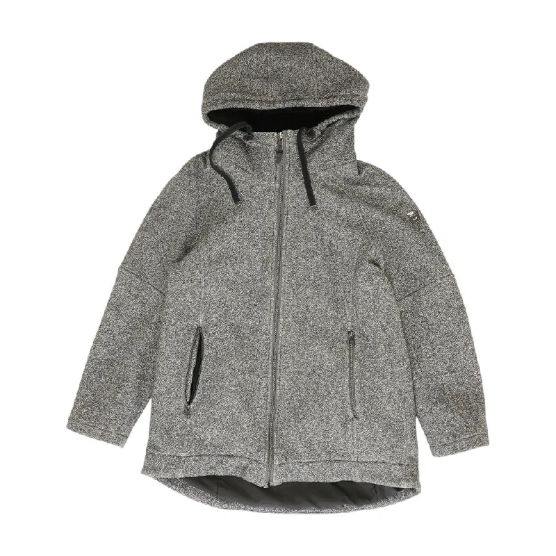 Gray Solid Jacket Embroidered Jacket Appliqued Jacket Beaded Jacket
