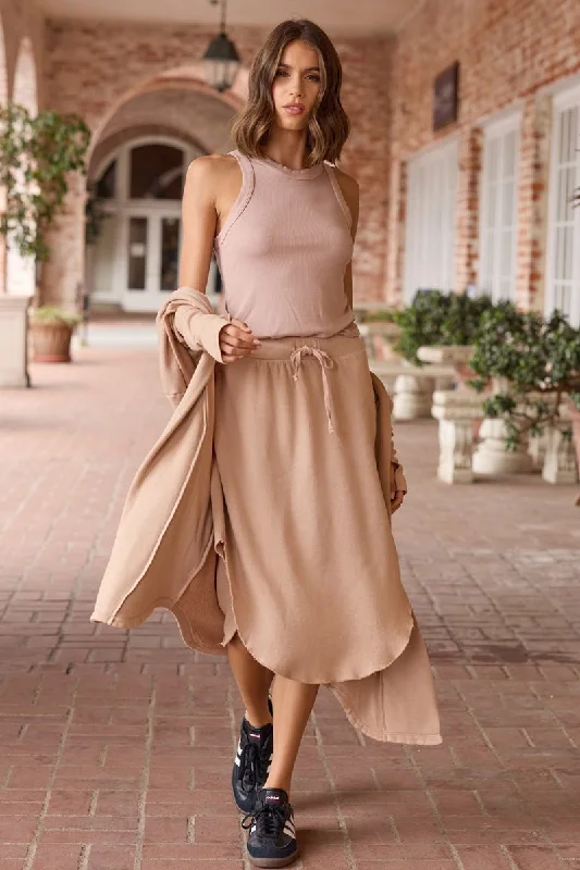 BRENNA SKIRT denim skirt stylish