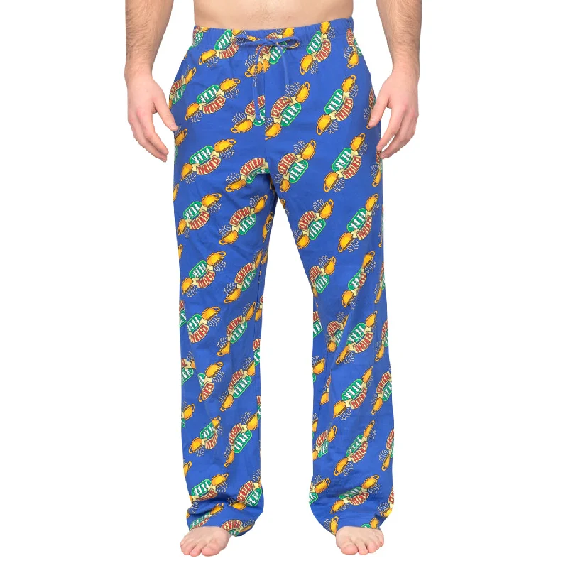 Friends Central Perk Coffee Shop Christmas Lounge Pants Fashionable Sporty Pants