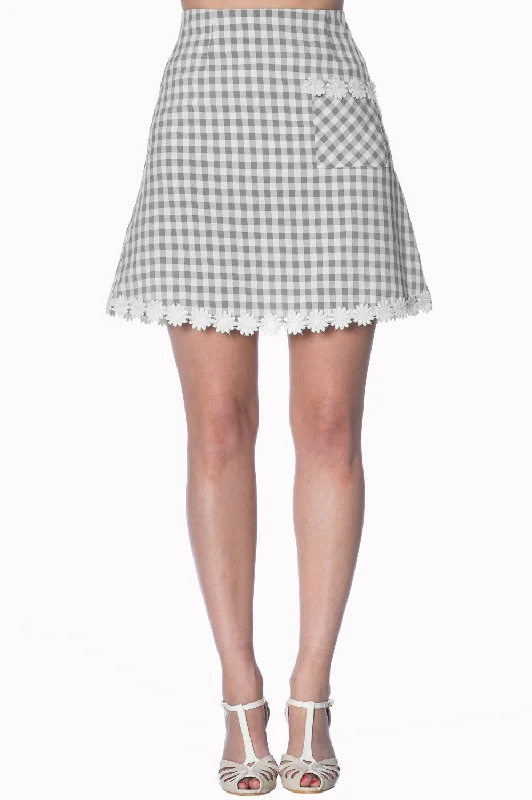 Banned Apparel - Summer Breeze 60s A Line Skirt mini skirt trendy