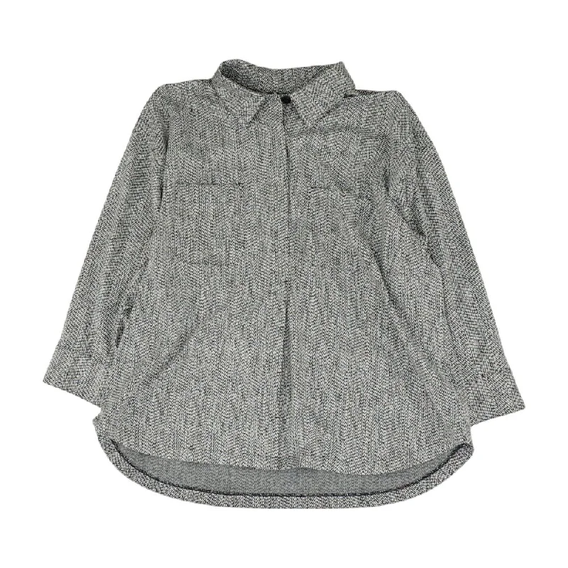 Black Graphic Lightweight Jacket Cotton Jacket Linen Jacket Terry Jacket