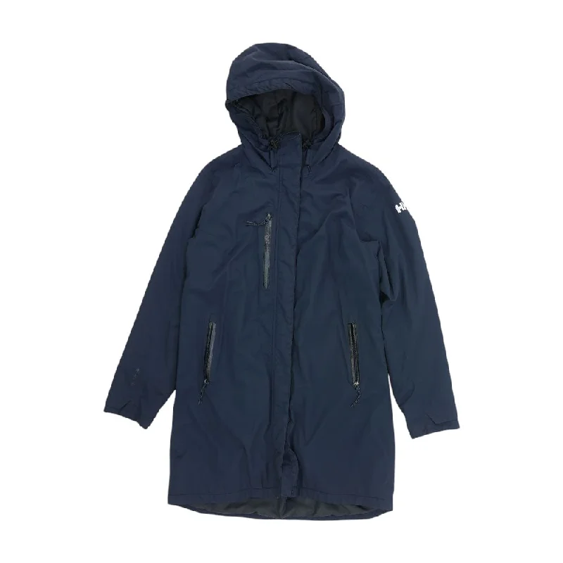 Navy Solid Ski Jacket Lace Jacket Ribbed Jacket Sequined Jacket