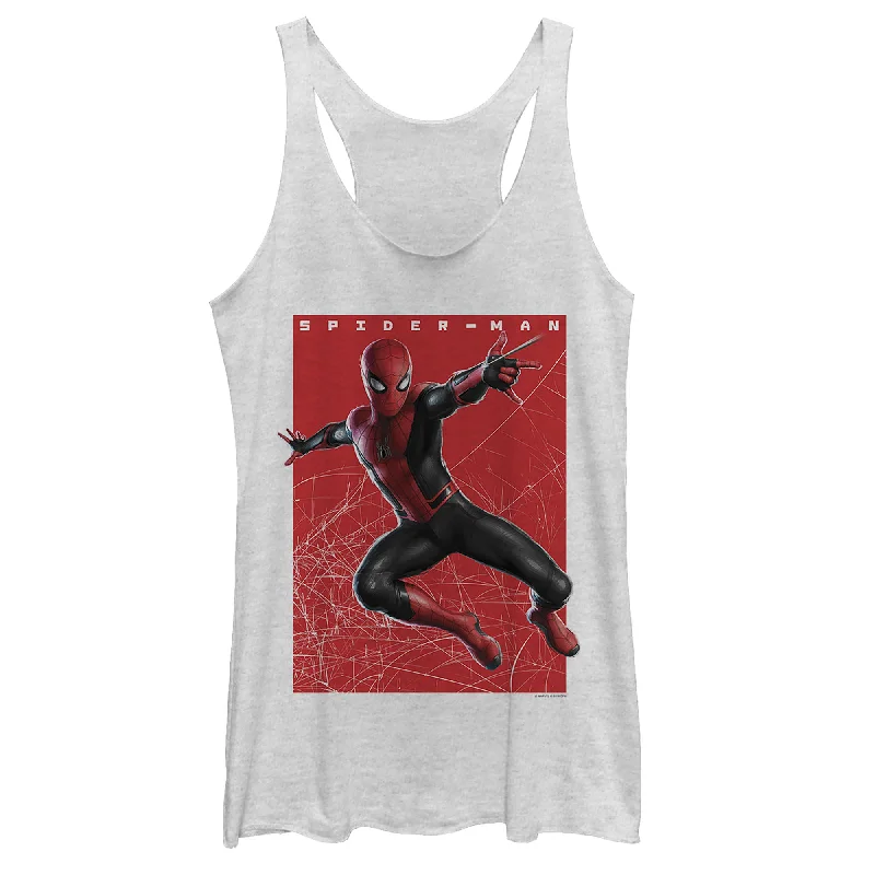 Women's Marvel Spider-Man: Far From Home Sightseeing Racerback Tank Top sexy tank top
