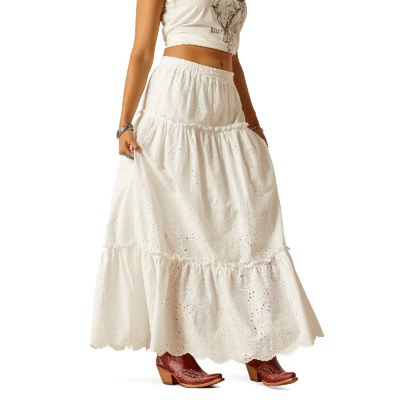 Belle Skirt linen skirt breathable