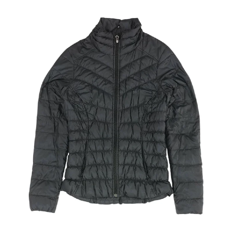 Black Solid Active Jacket Fitted Jacket Loose Jacket Oversized Jacket