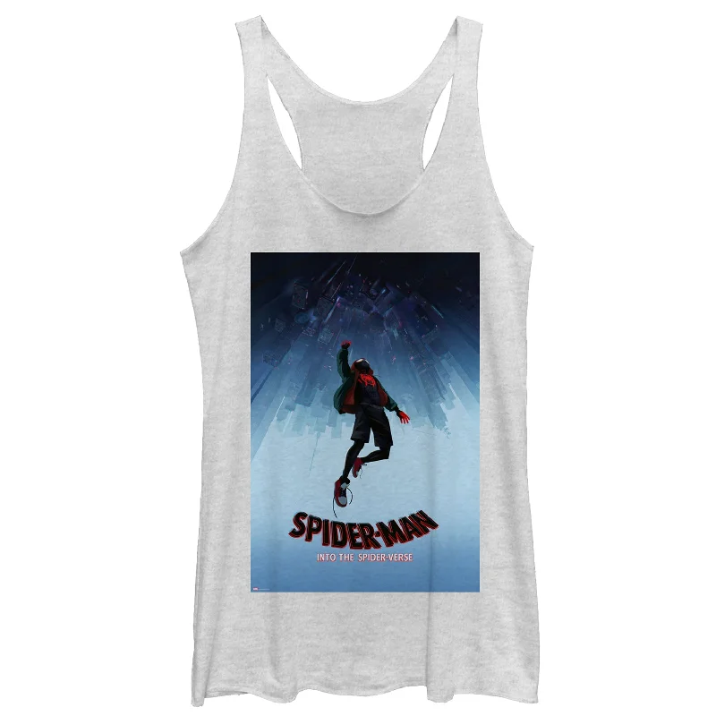 Women's Marvel Spider-Man: Into the Spider-Verse Fall Racerback Tank Top vintage tank top