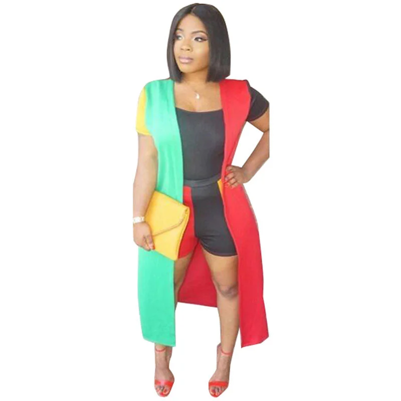 Cardigan Shorts Set #Cardigan #Two Piece Terry Terry Cloth Terry Knit