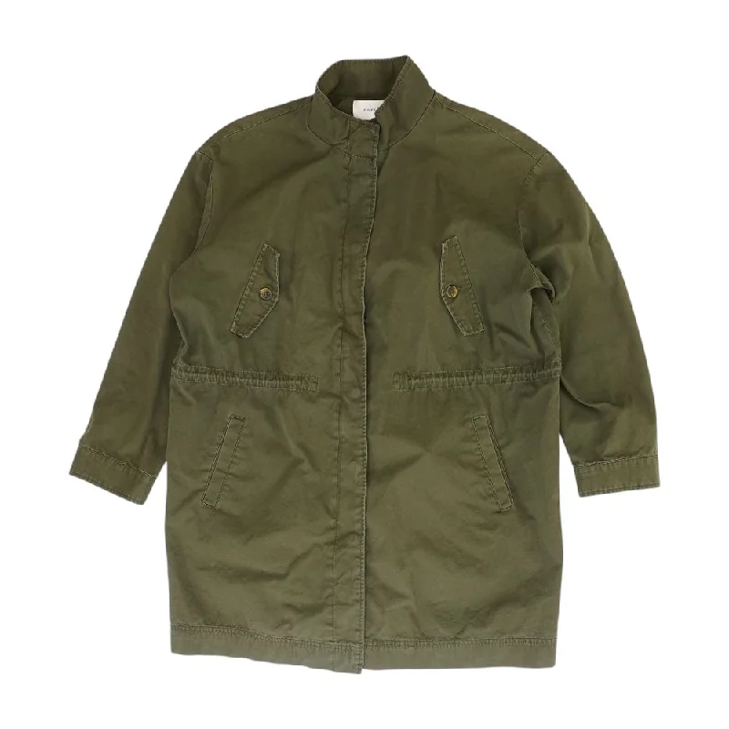 Green Solid Lightweight Jacket Embroidered Jacket Appliqued Jacket Beaded Jacket