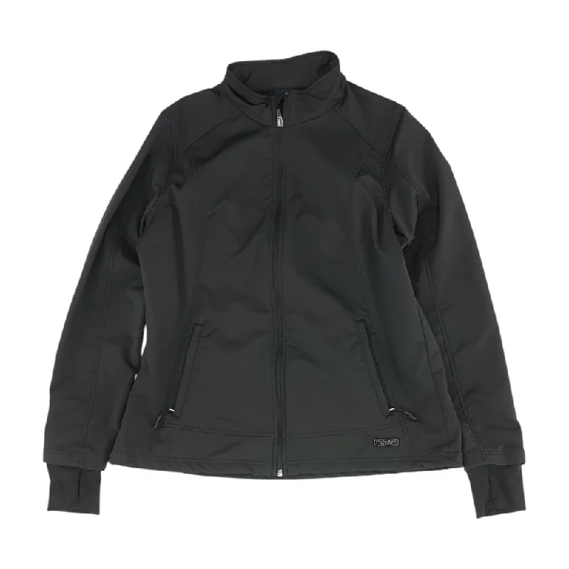 Black Solid Lightweight Jacket Fleece Jacket Down Jacket Feather Jacket