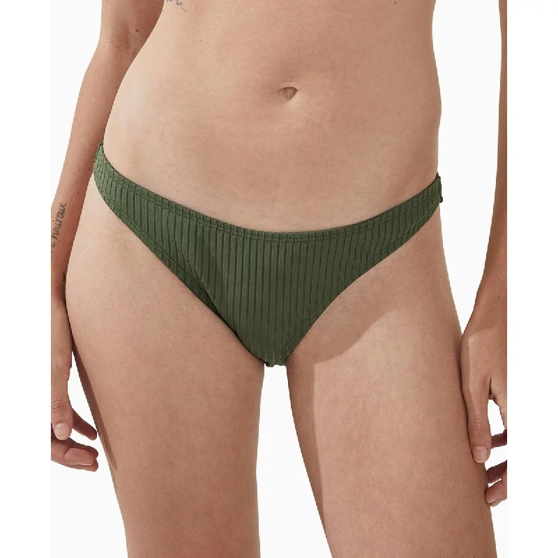Cotton On Womens Brazilian Bikini Swim Bottom Separates Button-Front Swimsuit