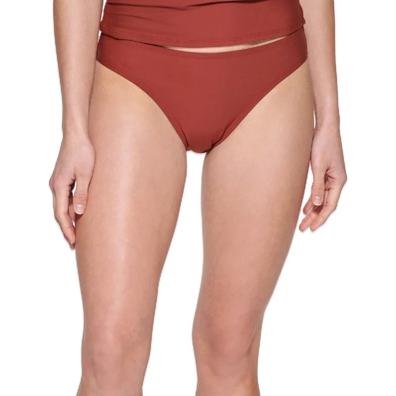 DKNY Womens Solid Bikini Swim Bottom Separates Stylish Swimsuit Set