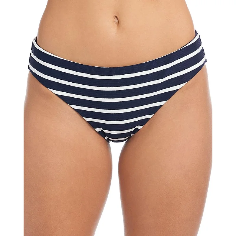 La Blanca Womens Beachwear Striped Swim Bottom Separates Sexy Cutout Swimsuit