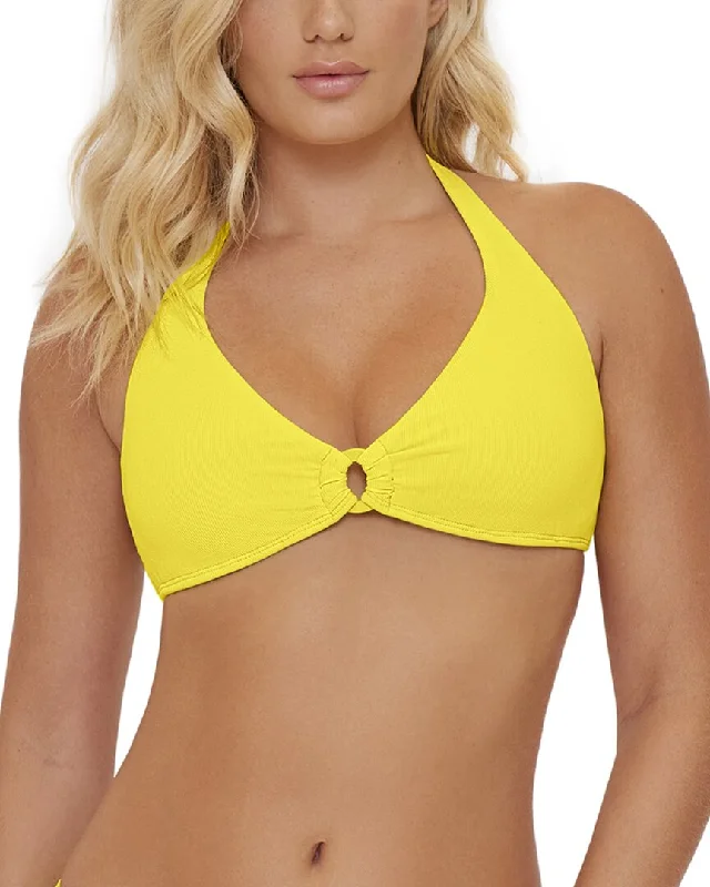 PQ Swim Donna Halter Top Classic Sporty Swimsuit