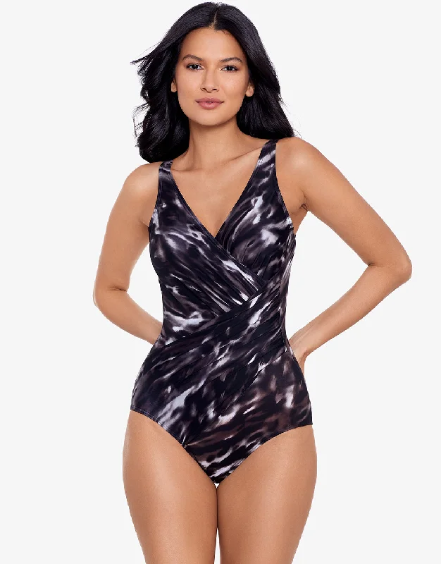 Tempest Oceanus Swimsuit - Black Adjustable Strap Swimsuit