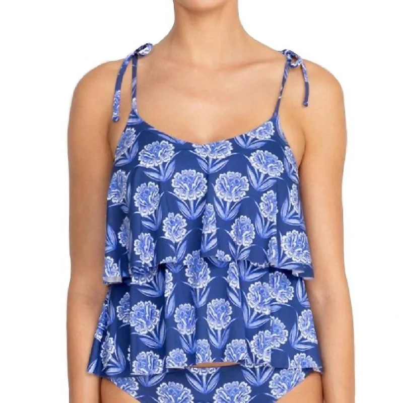 Yao Tankini Top In Multi Monokini Swimsuit Design
